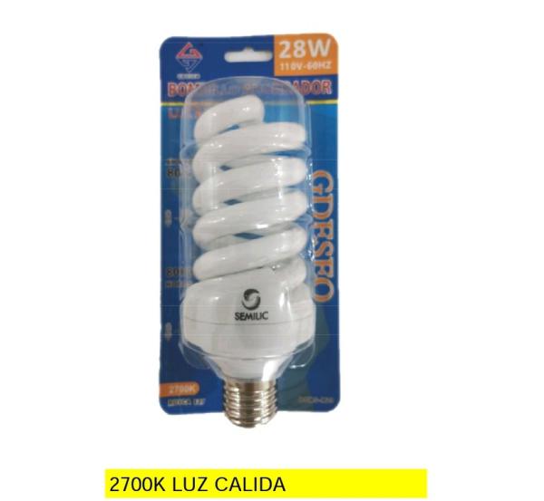 Bombillo Aho. Full Esp 28W Luz Amarilla Gdeseo