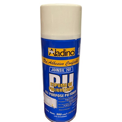 Espuma de Poliuretano 300Cm3 Aladino