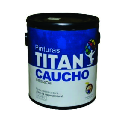 Pintura Caucho Interior 1 Galon Titan
