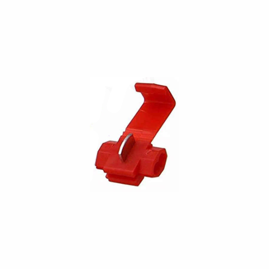 Conector de Empalme Rapido Modelo Clip P/Cable 22 Al 16 Rojo