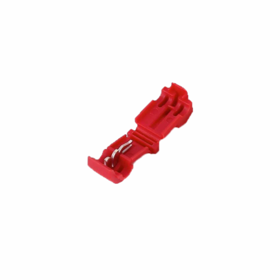 Conector de Empalme Rapido con Terminal P/Cable del 22 Al 16 Rojo