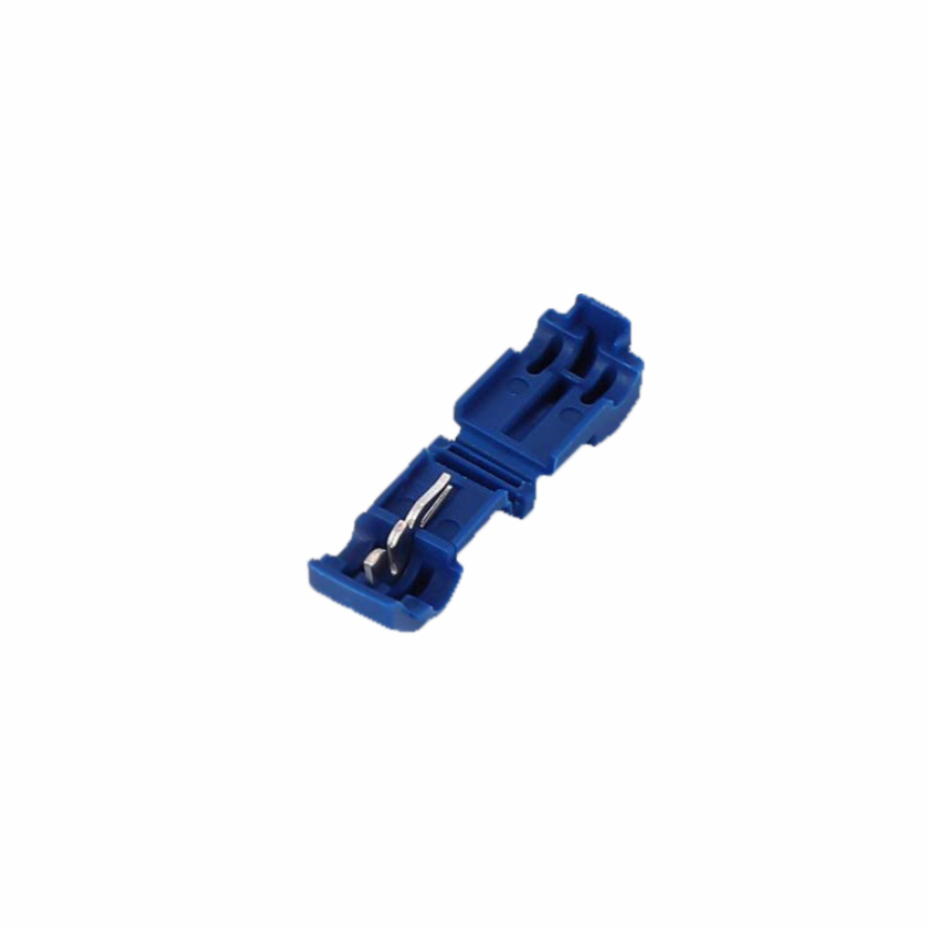 Conector de Empalme Rapido con Terminal P/Cable del 16 Al 14 Azul