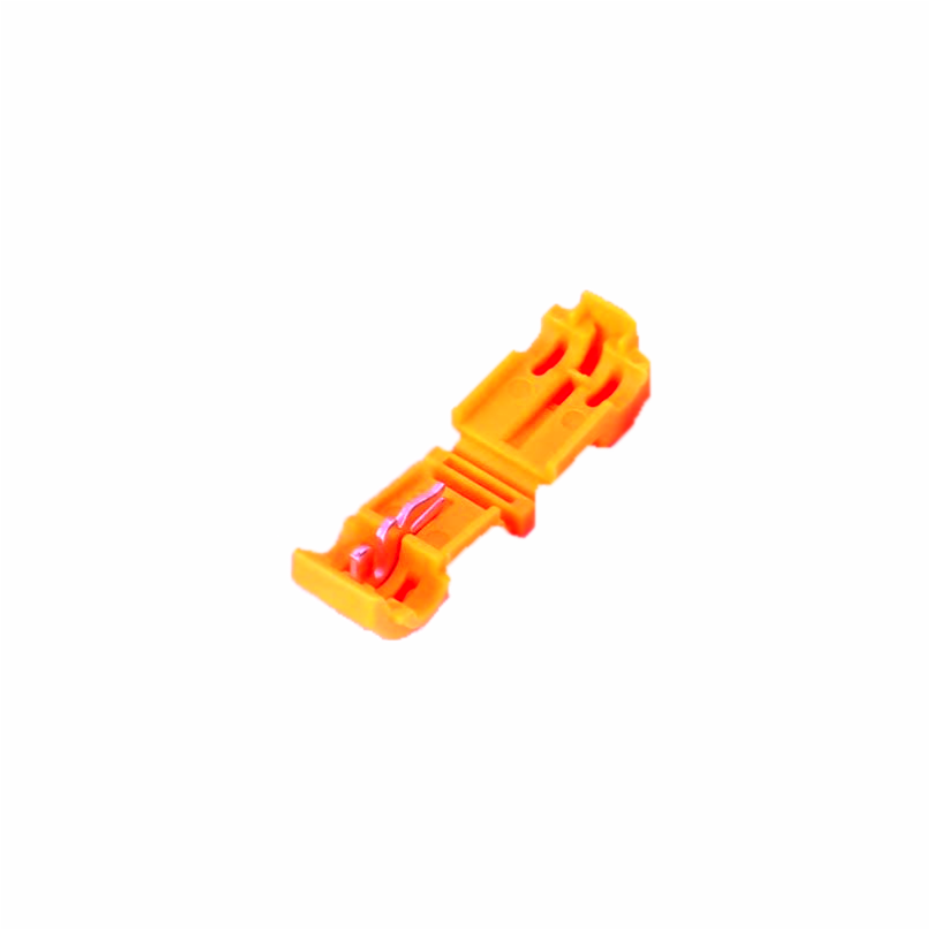 Conector de Empalme Rapido con Terminal P/Cable del 14 Al 12 Naranja