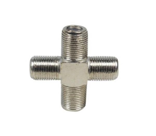 Conector Cruz para Cable Coaxial