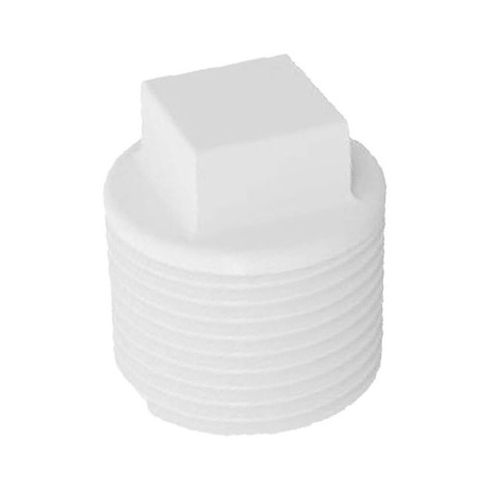 Tapon Macho Roscado 1" Pvc Generico