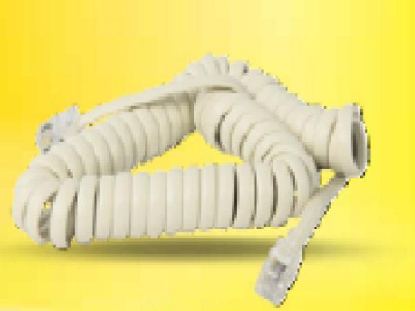 Cable Telefono Espiral 2.5 Mts Lumistar