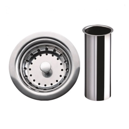 Desague para Fregadero 1 1/2" Acero Inox C/Estension