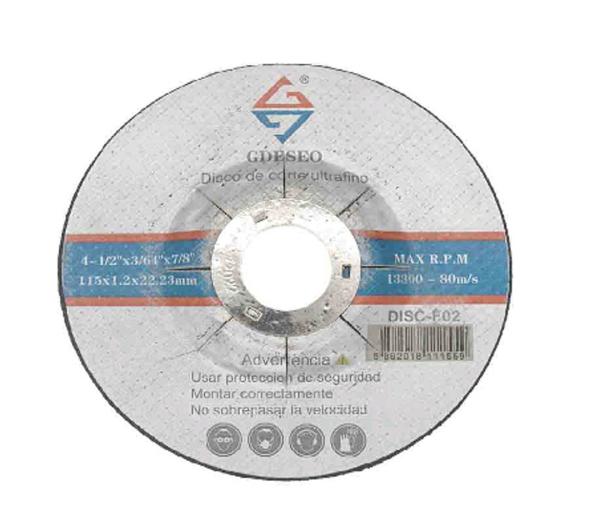 Disco Corte Ultra Fino Conico 4-1/2"X1.2Mmx7/8" Gdeseo