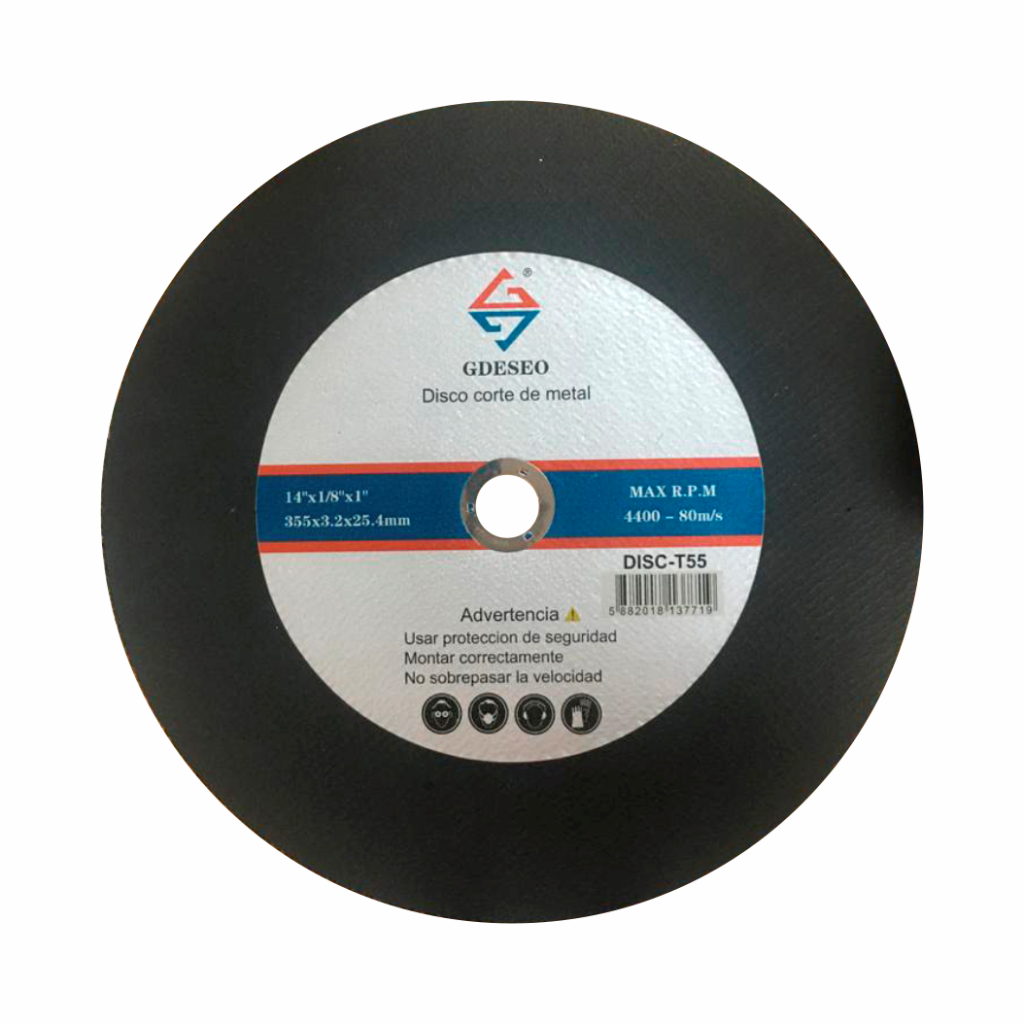 Disco de Corte para Tronzadora 14" X 3.2Mm 25.4Mm