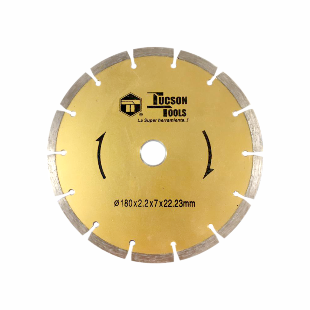 Disco Diamantado Segmentado 7” Tucson Tools