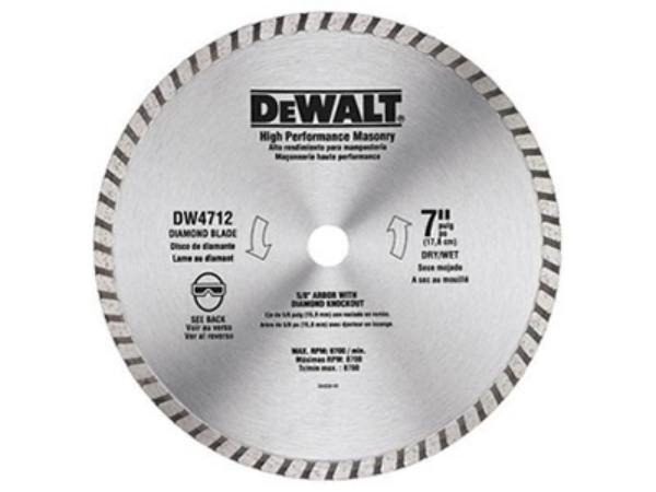 Disco Diamantado Turbo 7" Dw4712