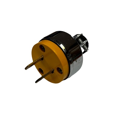 Enchufe Amarillo Sin Tierra 100-125V Semilic