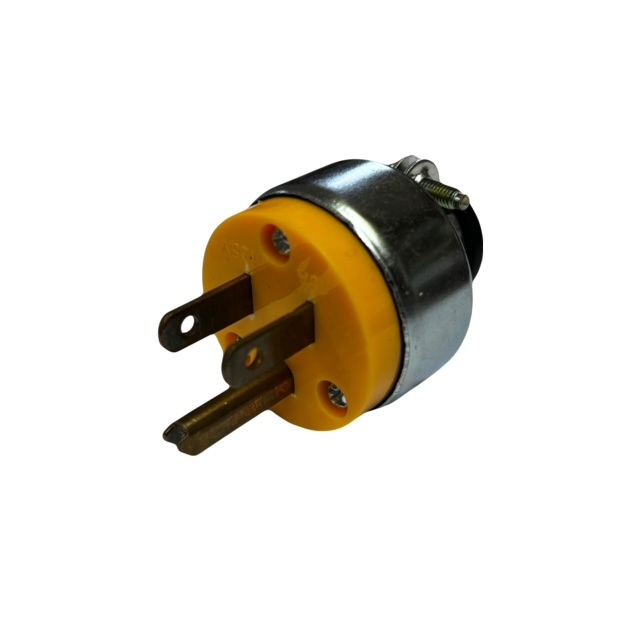 Enchufe Amarillo con Tierra 110-125V Semilic