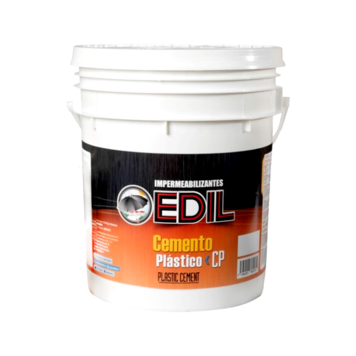 cemento plastico cuñete  edil