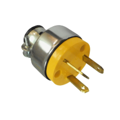 Enchufe Macho Metalico 3X20a 125/250V Tipo Eagle