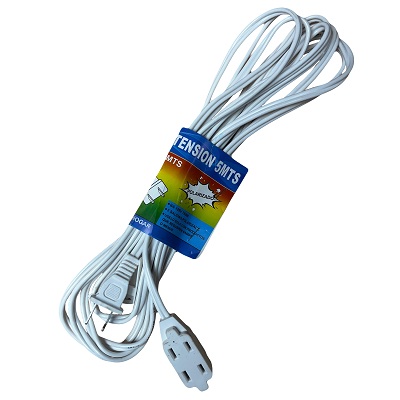 Extension Electrica Blanca 5 Mts Gdeseo