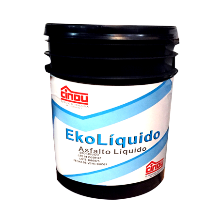 Asfalto Liquido Ekoliquido Cuñete 4 Gal Cindu