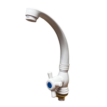 Griferia Pvc para Fregadero con Pico Cuello Cisne 202