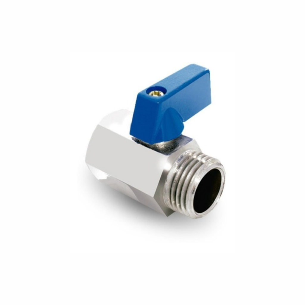 Llave de Arresto Mini 1/2 X 1/2 de Lujo