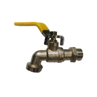 Llave de Bola Chorro Cromada Pesada 1/2" Wequp