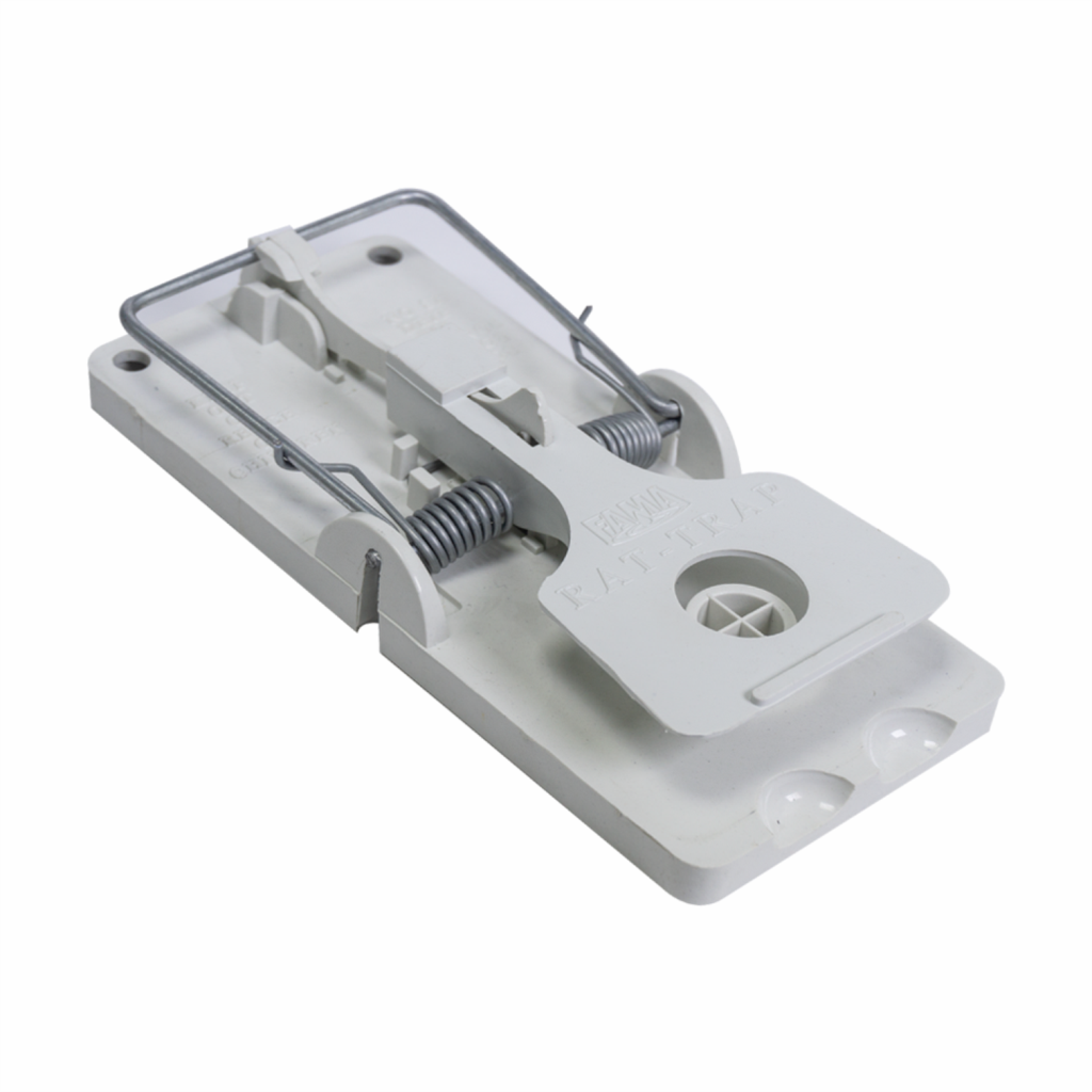 Trampa para Raton Pvc Grande Blanca
