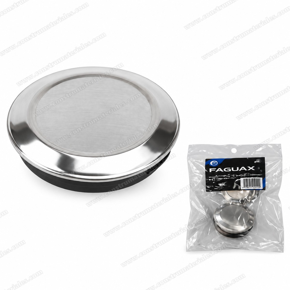 Tapa Hueco de Acero Inoxidable para Fregadero 1-1/2" Faguaxx