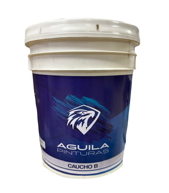 Pintura Caucho Clase B Blanco Punta Arenas el Aguila 4 Galones