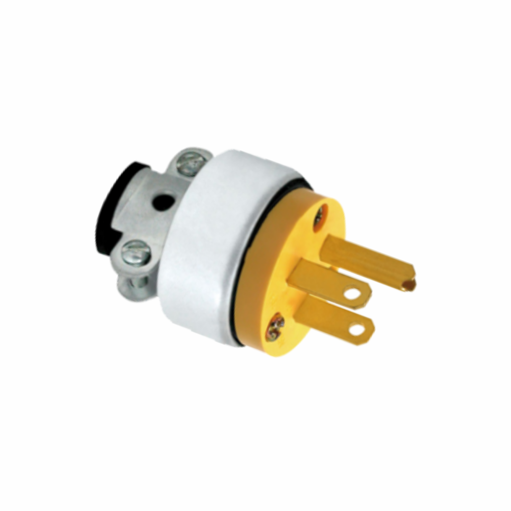 Enchufe Macho Polarizado 2X15 Amp 125V Tania