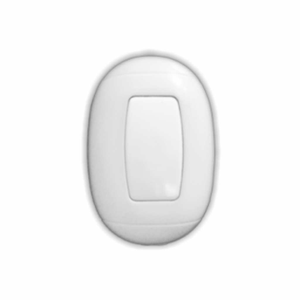 Interruptor Sencillo Ovalado Universal 10Amp 125V Blanca