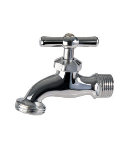 Llave de Chorro 1/2" 100% Cromada Faguax