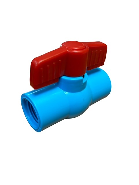 Valvula de Bola Pvc Roscada 1/2" Run