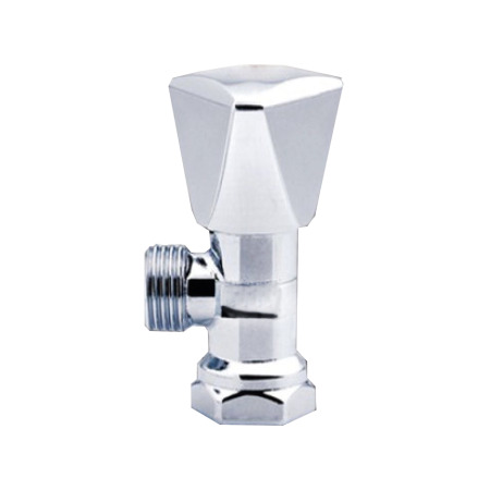 Llave de Arresto Triangular 1/2" X 1/2" Cuerpo de Bronce