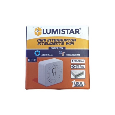Mini Interruptor Inteligente Wifi 16Amp Lumistar