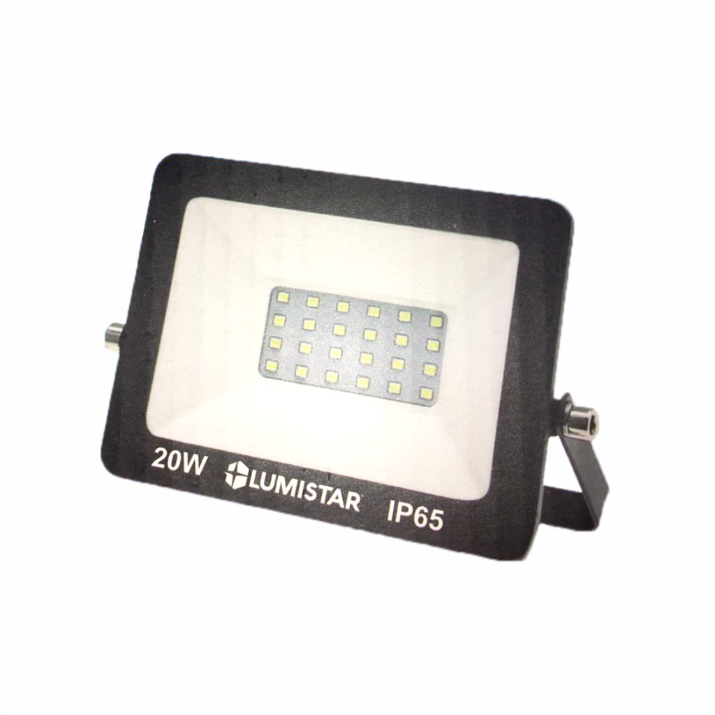 Reflector 24 Pzs Led para Exteriores 20W 100-265V Luz Blanca 6500K