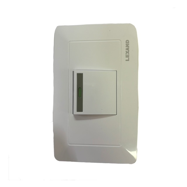 Interruptor Sencillo Blanco 10A 118Z Lexand