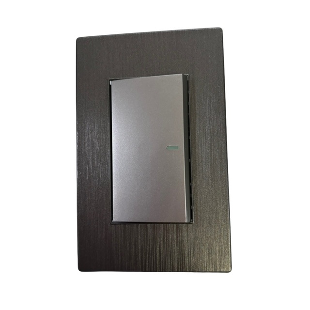 Interruptor de Pared Gris Deluxe 10A Lexand