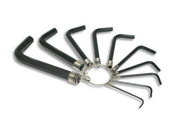 Llave Allen 10 Pzs Pulgada Fermetal