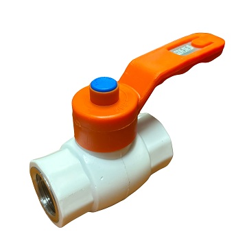 Llave Paso 1/2 Cuerpo Pvc Rosca Galvanizada Gdeseo