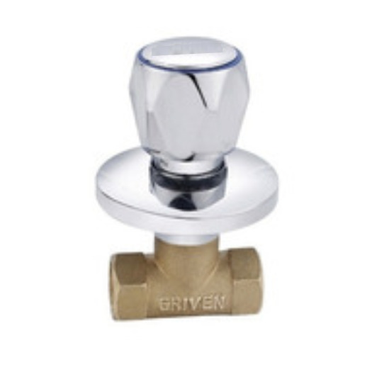 Llave Regadera Individual Pomo Cromado