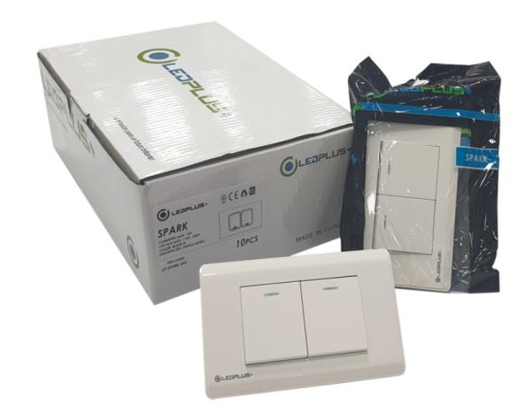 Interruptor Doble Linea Spark