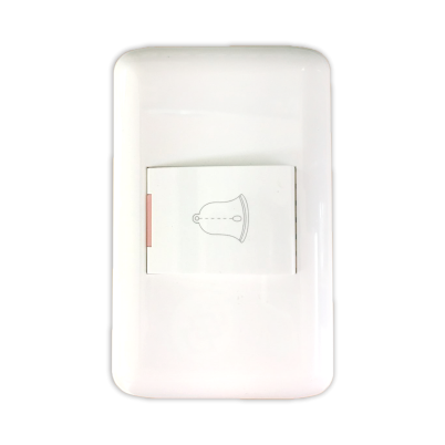 Pulsador Timbre Deluxe Blanco