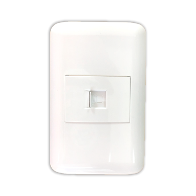 Toma para Datos de Internet Rj-45 Deluxe Blanca