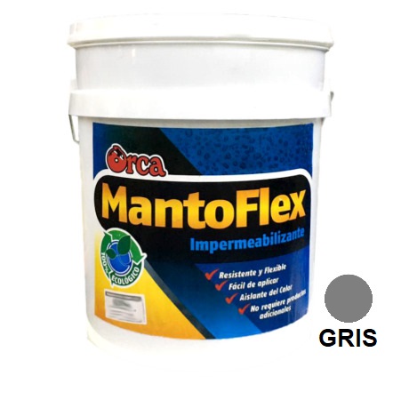 manto flex cuñete gris