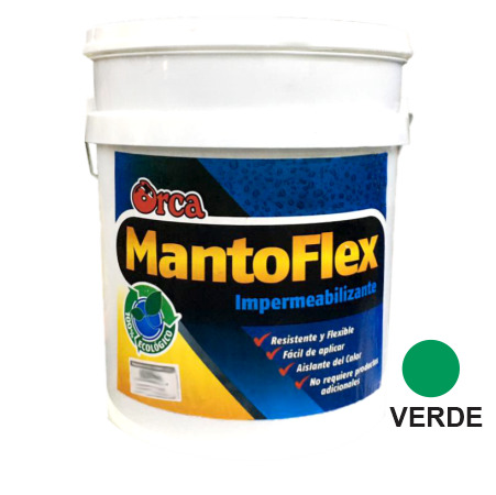 manto flex cuñete verde