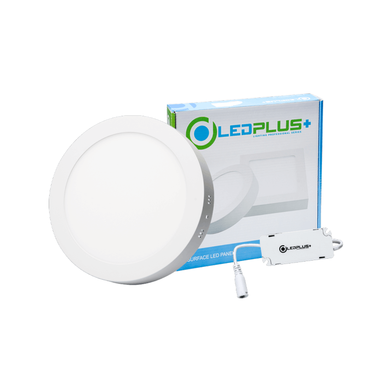 Panel Led de Sobreponer 6W Redondo 6500K