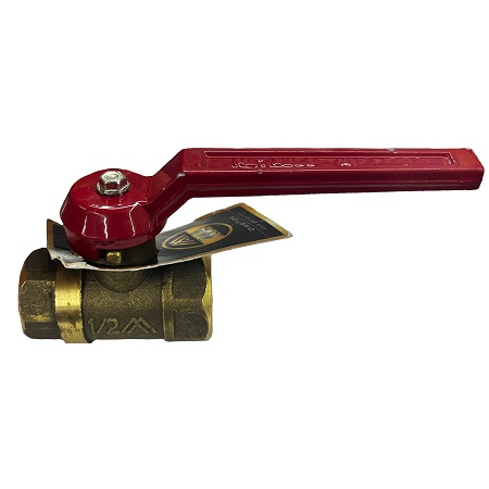 Valvula de Bola Pesada 1/2" Metales Aleados
