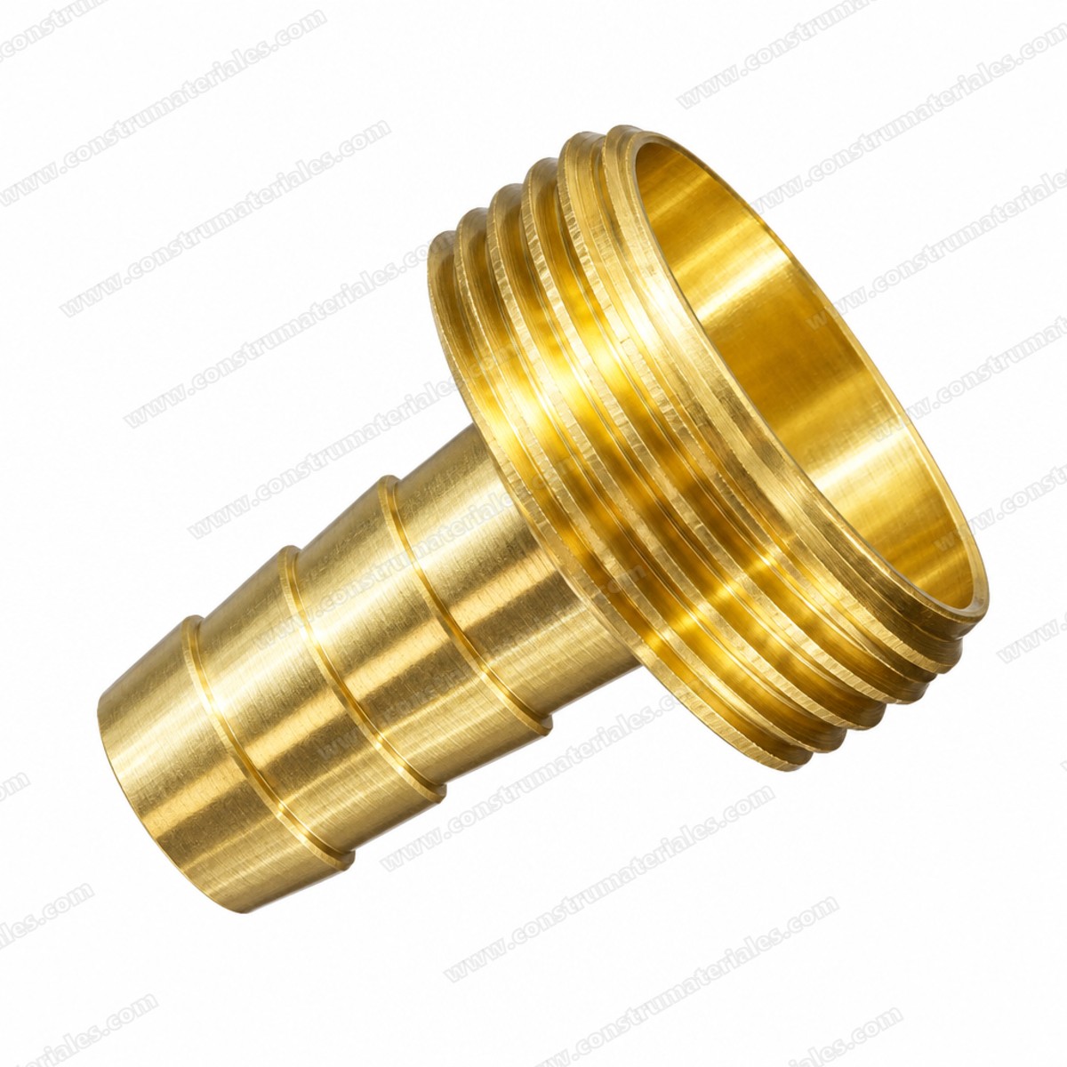 Conexion de Bronce Macho Manguera 1/2" Faguax
