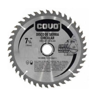 Disco de Widia para Sierra Circular 7 1/4" X 5/8 X 24D