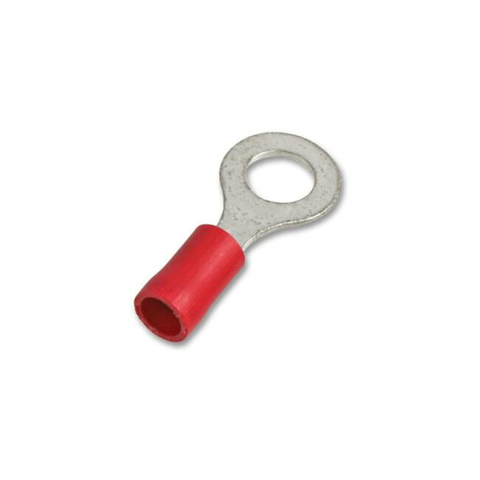 Terminal Anillo 3/8"(Rojo) 22-16Awg