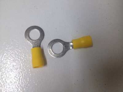 Terminal Anillo 1/8"(Amarillo) 12-10Awg